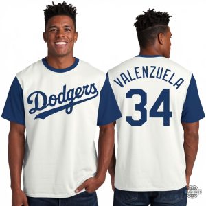 fernando valenzuela shirt 34 baseball los angeles dodgers fernando el toro t shirt rip memorial shirt laughinks 1