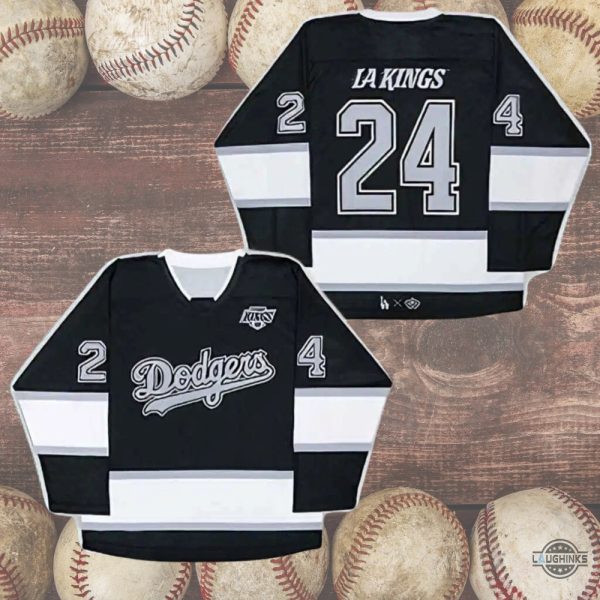 la kings x los angeles dodgers hockey jersey giveaway night 2024 replica