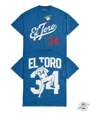 Fernando El Toro Shirt Fernando Valenzuela Sweatshirt Rip Fernando Valenzuela Tshirt Baseball 34 Hoodie Fernando Valenzuela Shirt giftyzy 2