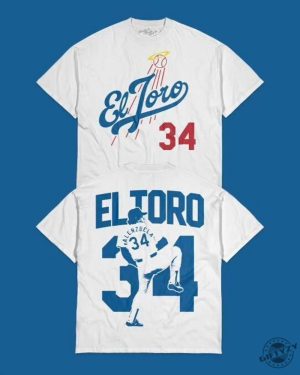 Fernando El Toro Shirt Fernando Valenzuela Sweatshirt Rip Fernando Valenzuela Tshirt Baseball 34 Hoodie Fernando Valenzuela Shirt giftyzy 3