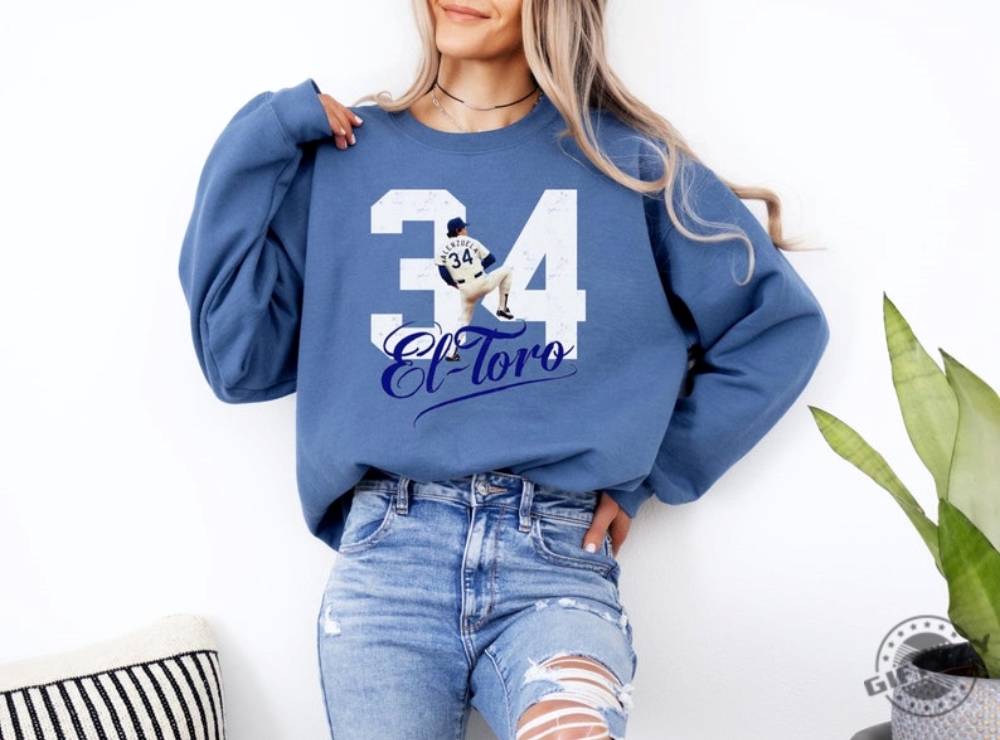 Fernando Valenzuela Shirt 34 Baseball Sweatshirt Fernando Valenzuela Tshirt Rip Memorial Hoodie Fernando 34 Shirt