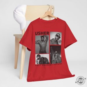 Usher Past Present Future 2024 World Tour Concert Shirt For Usher Fans Usher 2024 Tour Hoodie Usher Concert Tee Shirt Usher Fan Gift Merch giftyzy 8