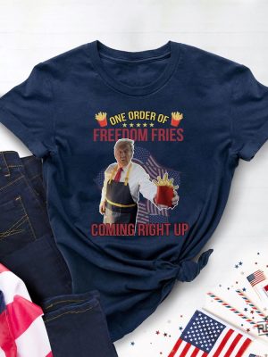 Trump Mcdonald Shirt Pennsylvania Maga Trump 2024 Shirt Gifts For Republican Fast Food Trump Fries Making Fries Presidential Election Tee revetee 8