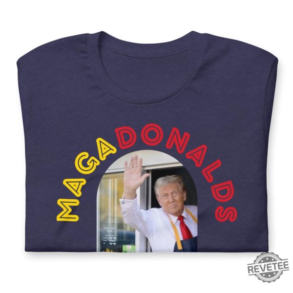 Funny Trump Shirt Magadonalds Mcdonald Shirt Pennsylvania Trump 2024 Shirt Trump 2024 Shirt Trump Vance 2024 Maga Trump Merch Trump Gift revetee 4