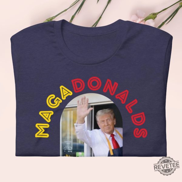 Funny Trump Shirt Magadonalds Mcdonald Shirt Pennsylvania Trump 2024 Shirt Trump 2024 Shirt Trump Vance 2024 Maga Trump Merch Trump Gift revetee 6