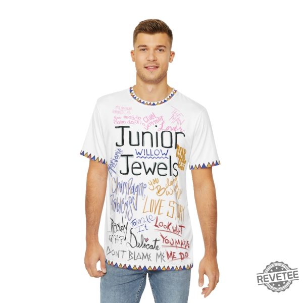 Junior Jewels Ft The Eras Tour Movie Setlist All Over Print Tee Unisex Cut Junior Jewels Shirt Hoodie Sweatshirt revetee 4 1