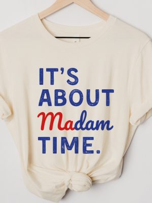 Madam President 2024 Election Shirt Womens Vote Shirt Democrat Voting Shirt Presidential Election Tshirt Kamala Harris Tshirt Hoodie Sweatshirt revetee 2