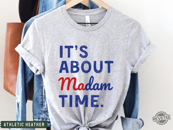 Madam President 2024 Election Shirt Womens Vote Shirt Democrat Voting Shirt Presidential Election Tshirt Kamala Harris Tshirt Hoodie Sweatshirt revetee 3