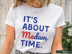 Madam President 2024 Election Shirt Womens Vote Shirt Democrat Voting Shirt Presidential Election Tshirt Kamala Harris Tshirt Hoodie Sweatshirt revetee 4