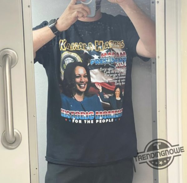 Kamala Harris Historic Moment Shirt Tribute To A Groundbreaking Leader trendingnowe 1