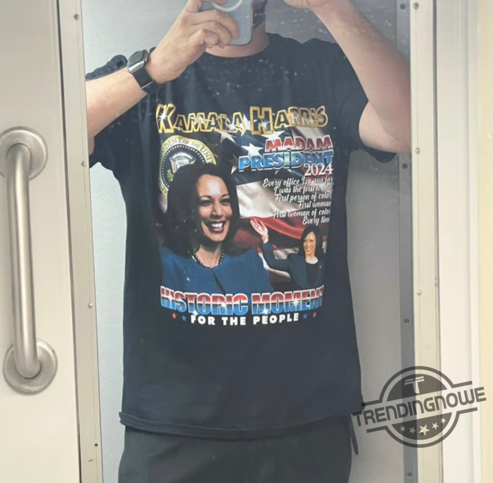 Kamala Harris Historic Moment Shirt  Tribute To A Groundbreaking Leader