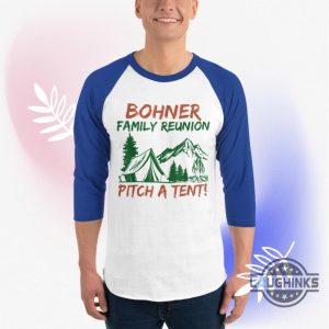 bohner family reunion shirt agatha all along billy maximoff shirt agatha harkness pitch a tent 34 sleeve raglan shirt for kids adults laughinks 8 1