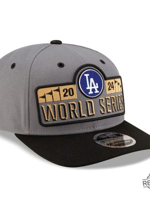 La Dodgers Lcs Champs 9Seventy Stretch Cap Los Angeles Dodgers New Era 2024 National League Champions Locker Room 9Seventy Stretch Hat revetee 3