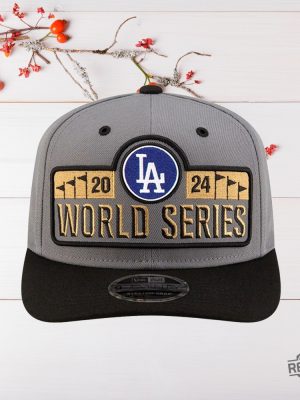 La Dodgers Lcs Champs 9Seventy Stretch Cap Los Angeles Dodgers New Era 2024 National League Champions Locker Room 9Seventy Stretch Hat revetee 4