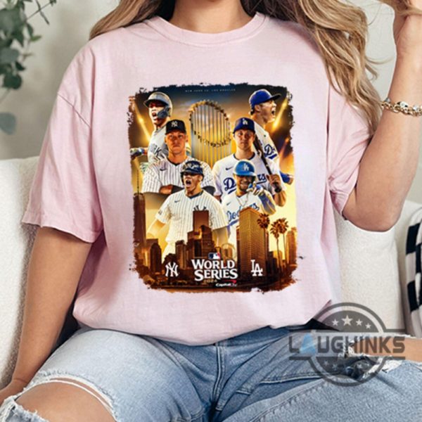 world series la dodgers t shirt sweatshirt hoodie los angeles 2024 national league champions baseball graphic tee laughinks 4 1