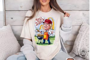 Trump Mcdonalds Shirt Funny Political Shirt giftyzy 3