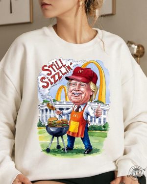 Trump Mcdonalds Shirt Funny Political Shirt giftyzy 8