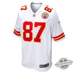 Travis Kelce Kansas City Chiefs Game Jersey Authentic Apparel For Chiefs Fans trendingnowe 1