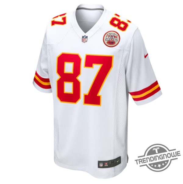 Travis Kelce Kansas City Chiefs Game Jersey Authentic Apparel For Chiefs Fans trendingnowe 1