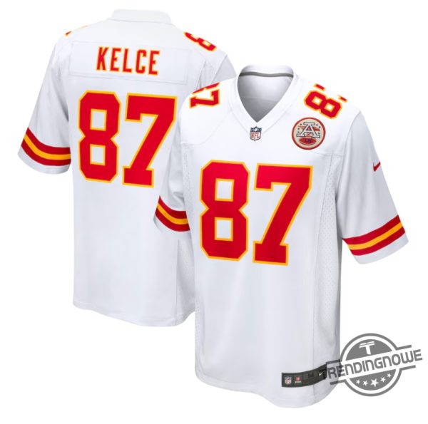 Travis Kelce Kansas City Chiefs Game Jersey Authentic Apparel For Chiefs Fans trendingnowe 2