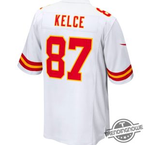 Travis Kelce Kansas City Chiefs Game Jersey Authentic Apparel For Chiefs Fans trendingnowe 3