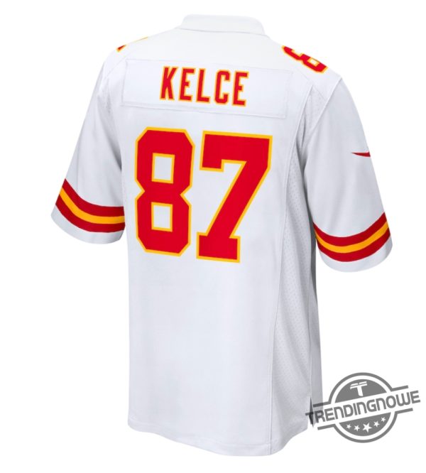 Travis Kelce Kansas City Chiefs Game Jersey Authentic Apparel For Chiefs Fans trendingnowe 3