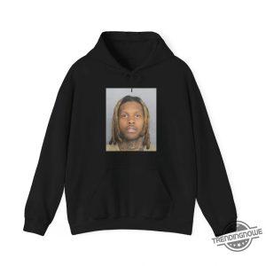 Lil Durk Mugshot Shirt Unique Apparel For Rap Fans trendingnowe 3