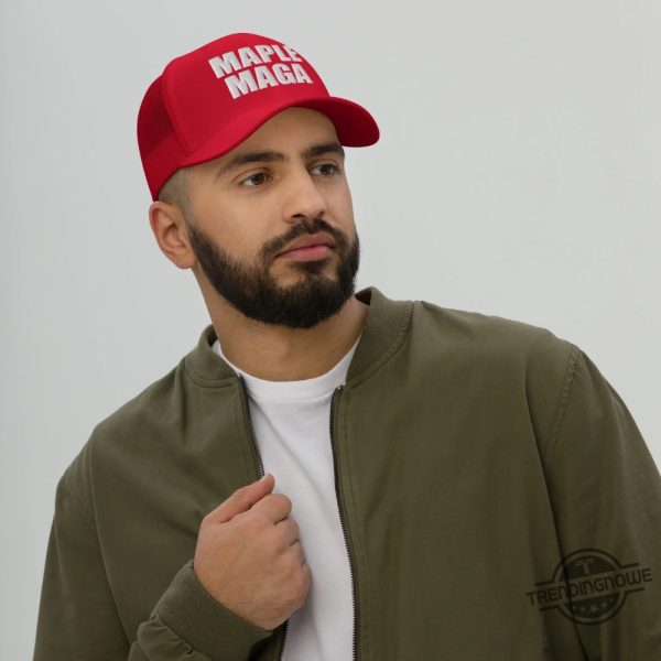 Maple Maga Hat Canadian Twist On A Classic Look trendingnowe 3