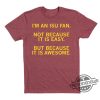 Isu Fandom Not Easy But Awesome Shirt Proud Fan Apparel For Isu Fans trendingnowe 1