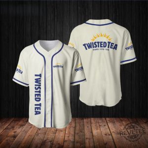 Twisted Tea Baseball Jersey Twisted Tea Jersey Shirt Twisted Tea Baseball Shirt Baseball Jersey Shirt Twisted Tea Shirt revetee 2