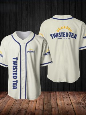 Twisted Tea Baseball Jersey Twisted Tea Jersey Shirt Twisted Tea Baseball Shirt Baseball Jersey Shirt Twisted Tea Shirt revetee 2