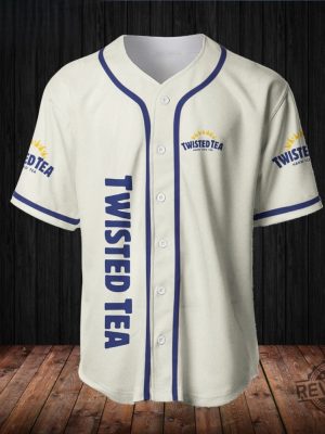 Twisted Tea Baseball Jersey Twisted Tea Jersey Shirt Twisted Tea Baseball Shirt Baseball Jersey Shirt Twisted Tea Shirt revetee 3