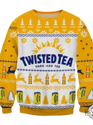 Christmas Twisted Tea Ugly Sweater Christmas Drinking Shirt Twisted Tea Lover Christmas Crewneck Sweater Holiday Xmas Sweater Twisted Tea Shirt revetee 2