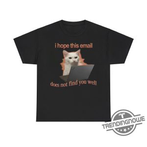 I Hope This Email Does Not Find You Well Cat T Shirt Sarcastic And Funny Tee For Cat Lovers trendingnowe 2