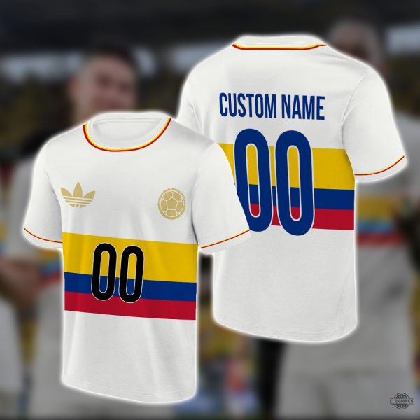 custom adidas colombia football shirt replica 2024 centennial colombia football jersey 100 years anniversary shirt new laughinks 1