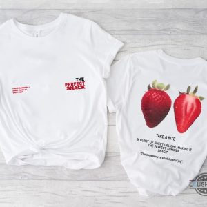 2024 zara strawberry shirt suggestive controversy the perfect snack tee