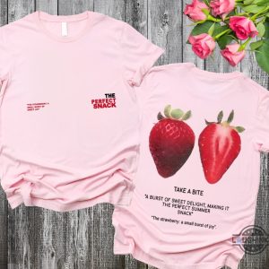 2024 zara strawberry shirt suggestive controversy the perfect snack tee