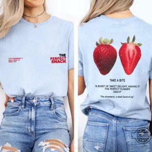 2024 zara strawberry shirt suggestive controversy the perfect snack tee