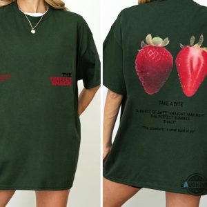 2024 zara strawberry shirt suggestive controversy the perfect snack tee