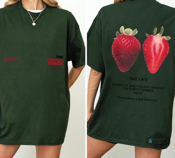 2024 zara strawberry shirt suggestive controversy the perfect snack tee