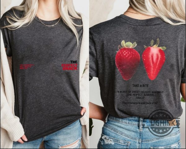 2024 zara strawberry shirt suggestive controversy the perfect snack tee