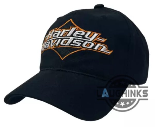 harley davidson embroidered baseball hat