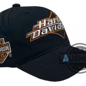 harley davidson embroidered baseball hat