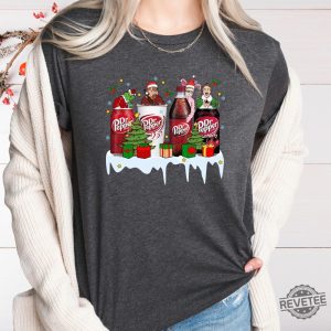 Dr Pepper Christmas Kevin Ralphie Elf Grinch Shirt Christmas Movie Shirt Christmas Home Alone Movie Shirt Xmas Characters Tee Hoodie Sweatshirt revetee 7