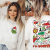 My Day Im Booked Grinch Sweatshirt Grinch Jazzercise Sweatshirt Merry Grinchmas Sweater Grinch Family Shirt Grinch Shirt Hoodie revetee 1