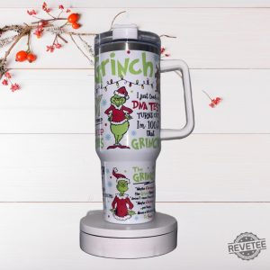 Grinch To Do List My Day Stanley Tumbler Christmas 40Oz Tumbler Grinch Stanley Cup Grinch Stanley Tumbler Grinch Tumbler Cup Grinch 40 Oz Tumbler revetee 6