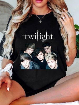 1D As Twilight Shirt The Twilight Saga Edward Cullen Shirt One Direction As Twilight Shirt One Direction Twilight Shirt Hoodie Sweatshirt revetee 2