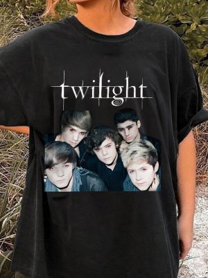 1D As Twilight Shirt The Twilight Saga Edward Cullen Shirt One Direction As Twilight Shirt One Direction Twilight Shirt Hoodie Sweatshirt revetee 3