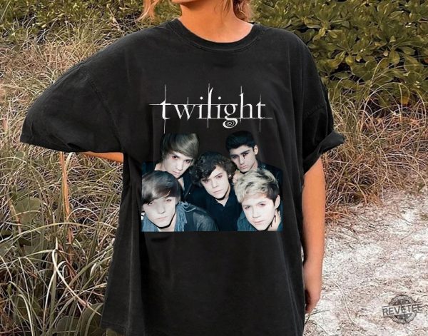 1D As Twilight Shirt The Twilight Saga Edward Cullen Shirt One Direction As Twilight Shirt One Direction Twilight Shirt Hoodie Sweatshirt revetee 3