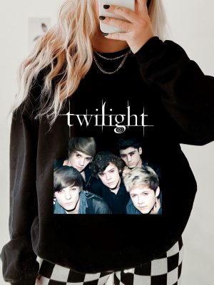 1D As Twilight Shirt The Twilight Saga Edward Cullen Shirt One Direction As Twilight Shirt One Direction Twilight Shirt Hoodie Sweatshirt revetee 4